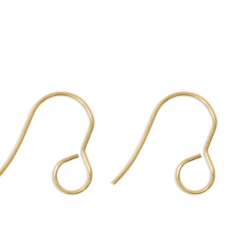 Silver Wire Loop Earrings