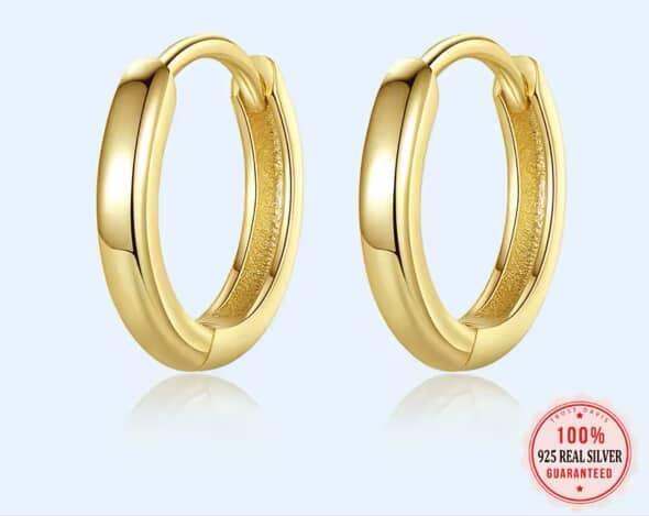 Gold Filled Hoop Earrings