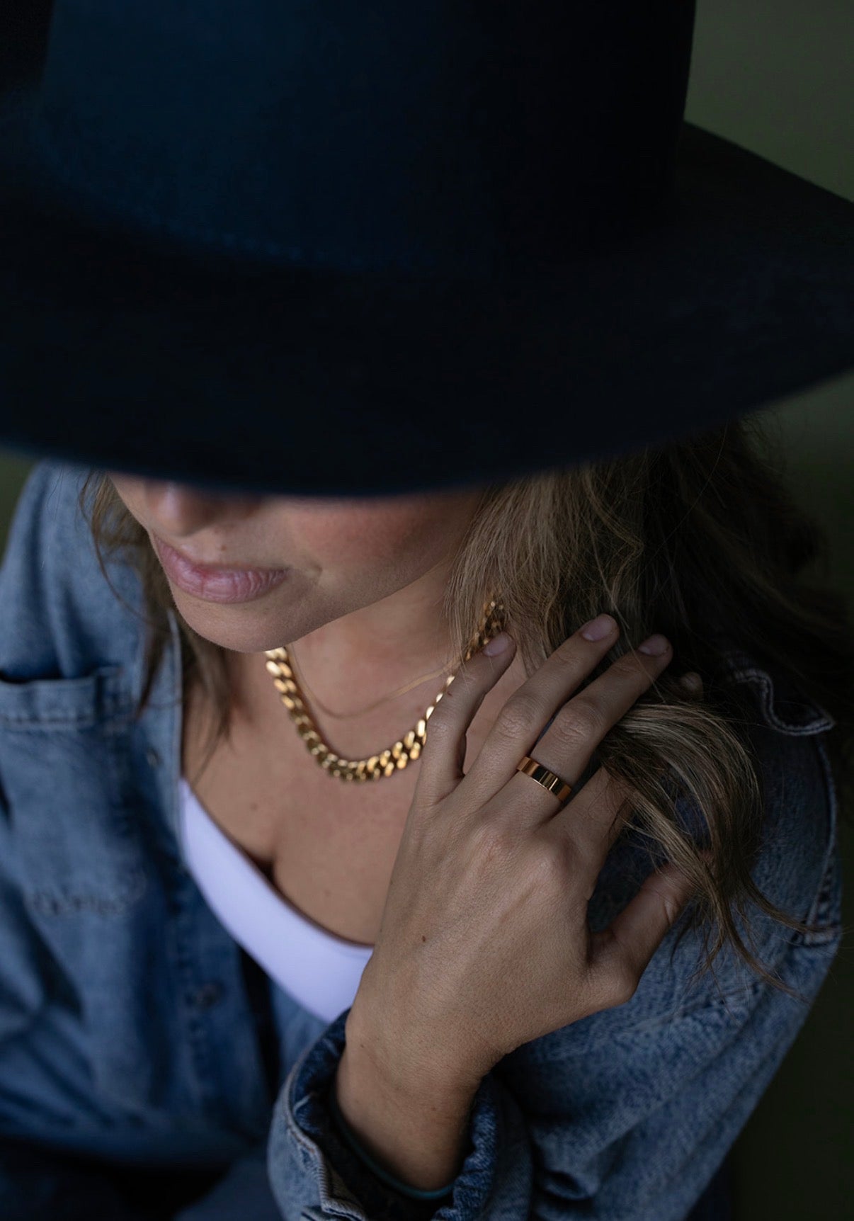 Diamond Cut Curb Chain Necklace