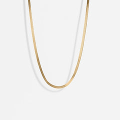 Herringbone Chain Necklace - Cluster