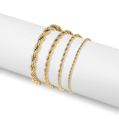 Rope Chain Bracelet - Cluster