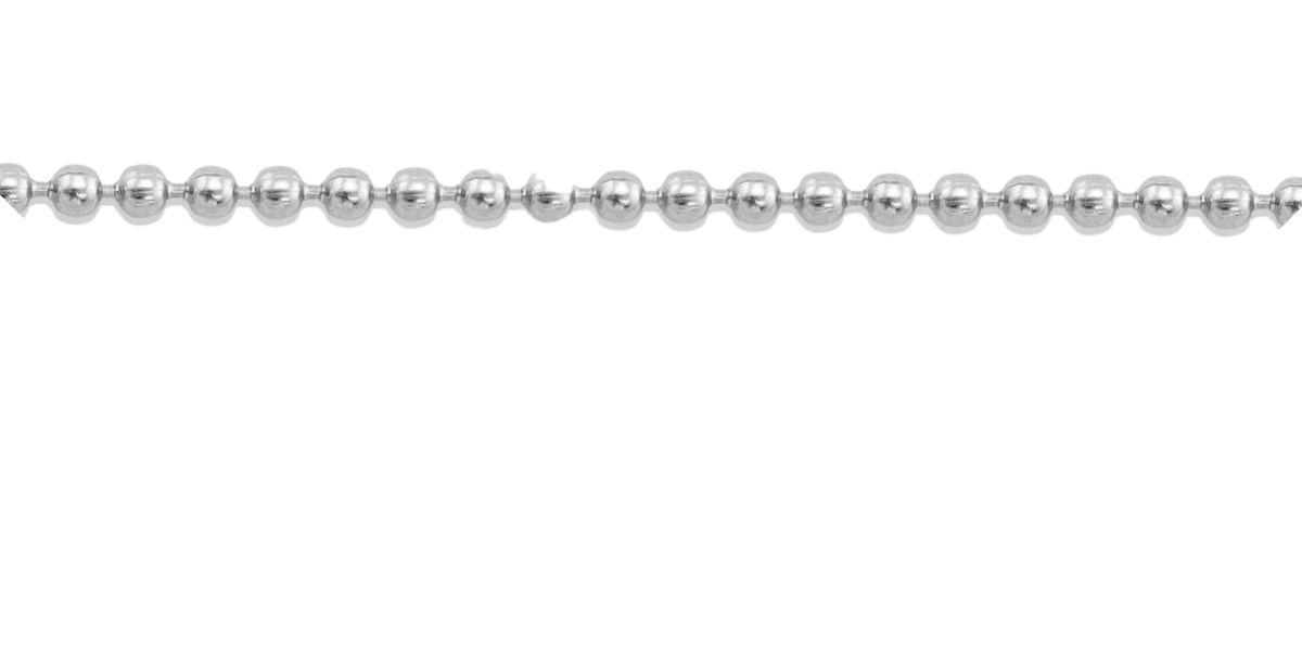 Silver Bubble Chain Necklace