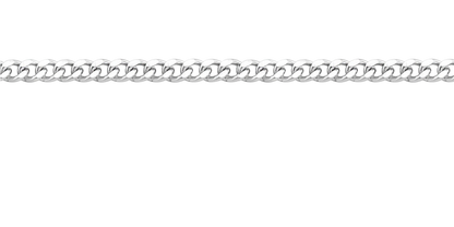 Diamond Cut Curb Chain Necklace