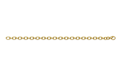 Gold Chunky Round Bracelet