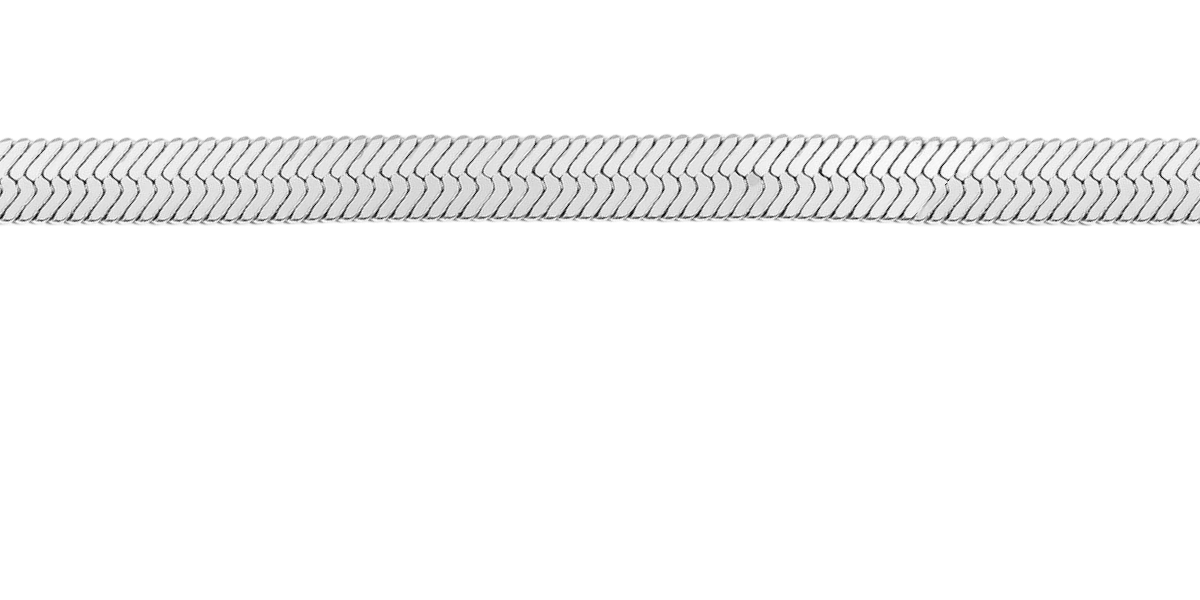 Herringbone Chain Necklace - Cluster