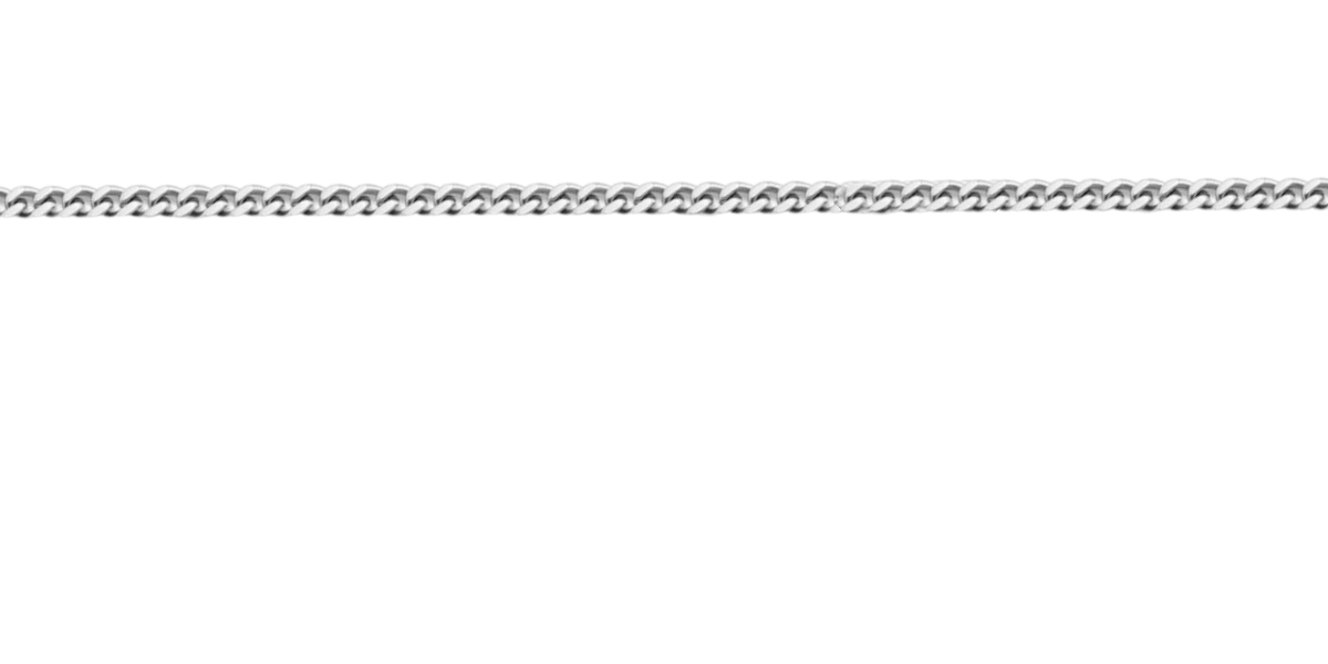 Diamond Cut Curb Chain Necklace