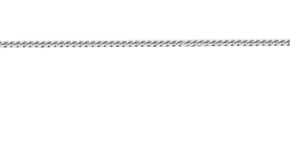 Diamond Cut Curb Chain Necklace