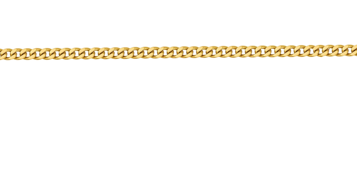 Diamond Cut Curb Chain Bracelet