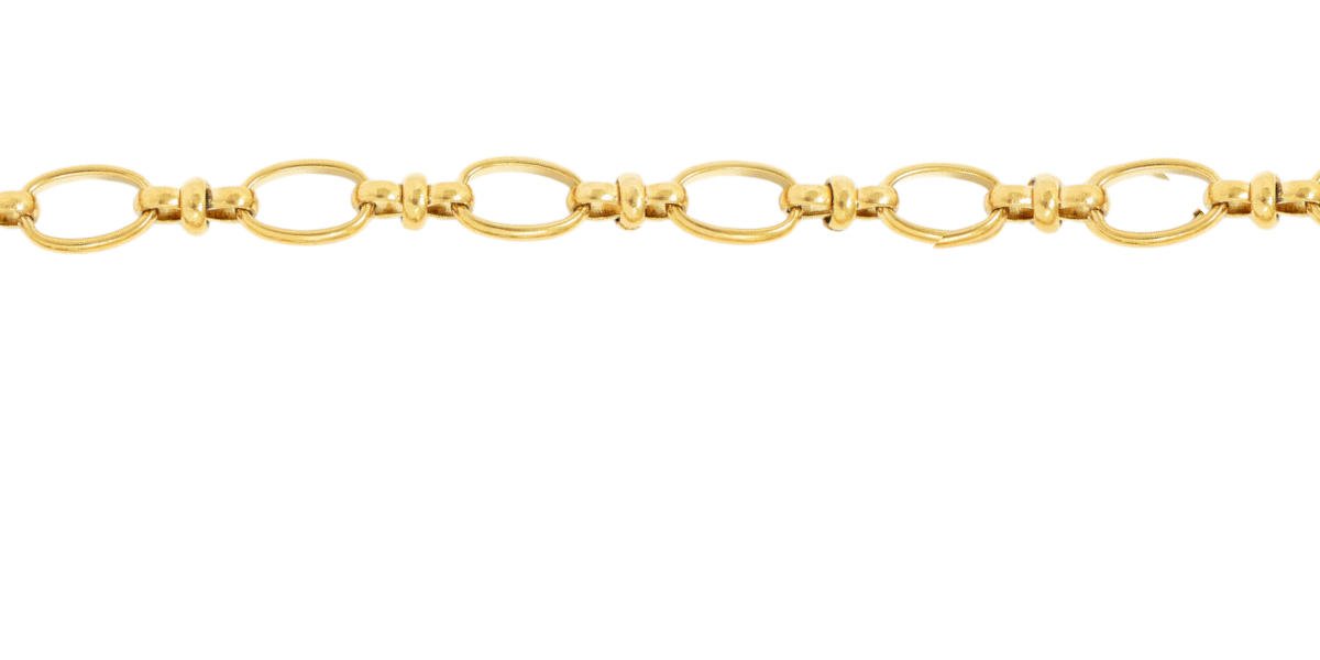 Circle Link Chain Necklace