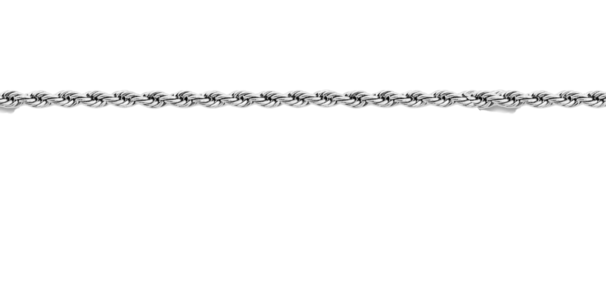 Rope Twisted Chain Necklace - Cluster
