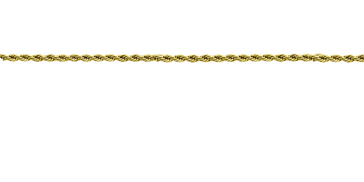 Rope Twisted Chain Necklace - Cluster