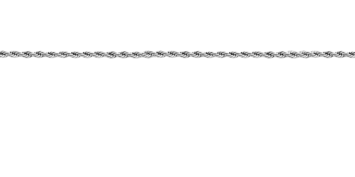 Rope Twisted Chain Necklace - Cluster