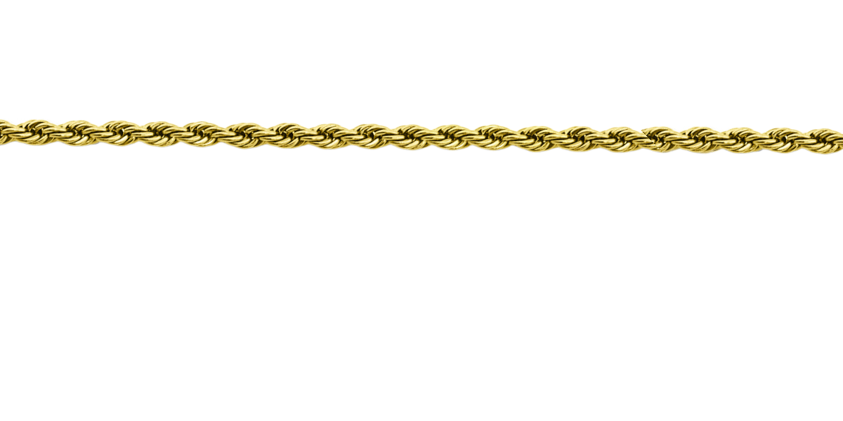 Rope Twisted Chain Necklace - Cluster