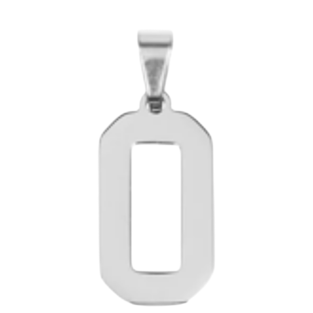 Large Silver Sports Number Collection