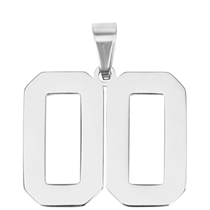 Large Silver Sports Number Collection