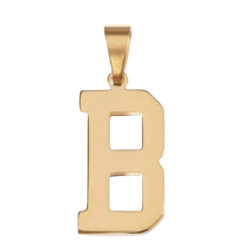Large Gold Letter Sports Collection