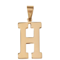 Large Gold Letter Sports Collection - H