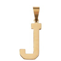 Large Gold Letter Sports Collection - J