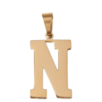 Large Gold Letter Sports Collection - N