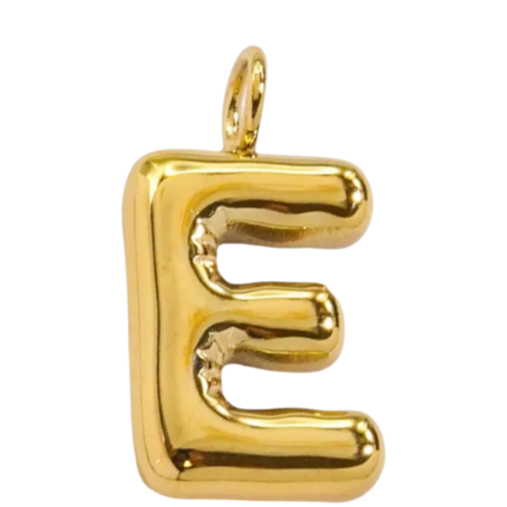 Large Gold Bubble Letter Collection