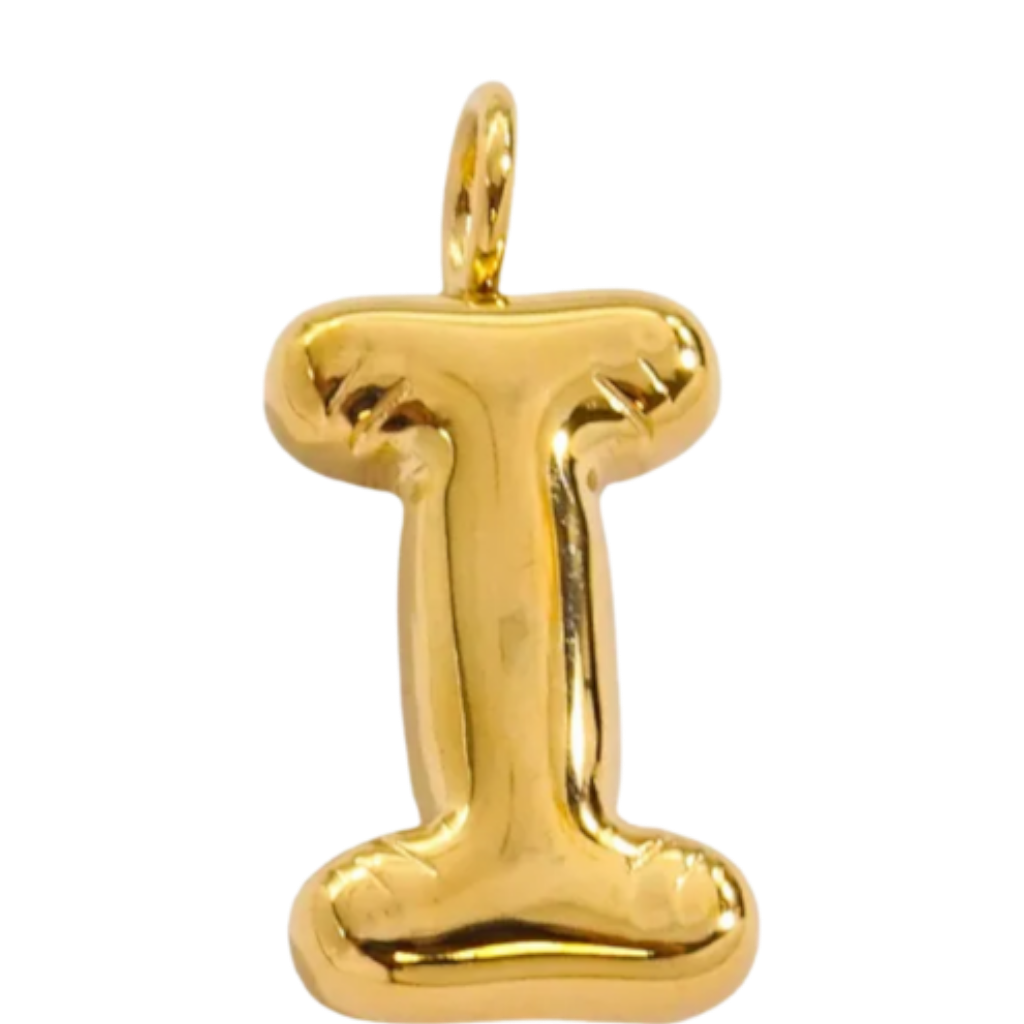Large Gold Bubble Letter Collection