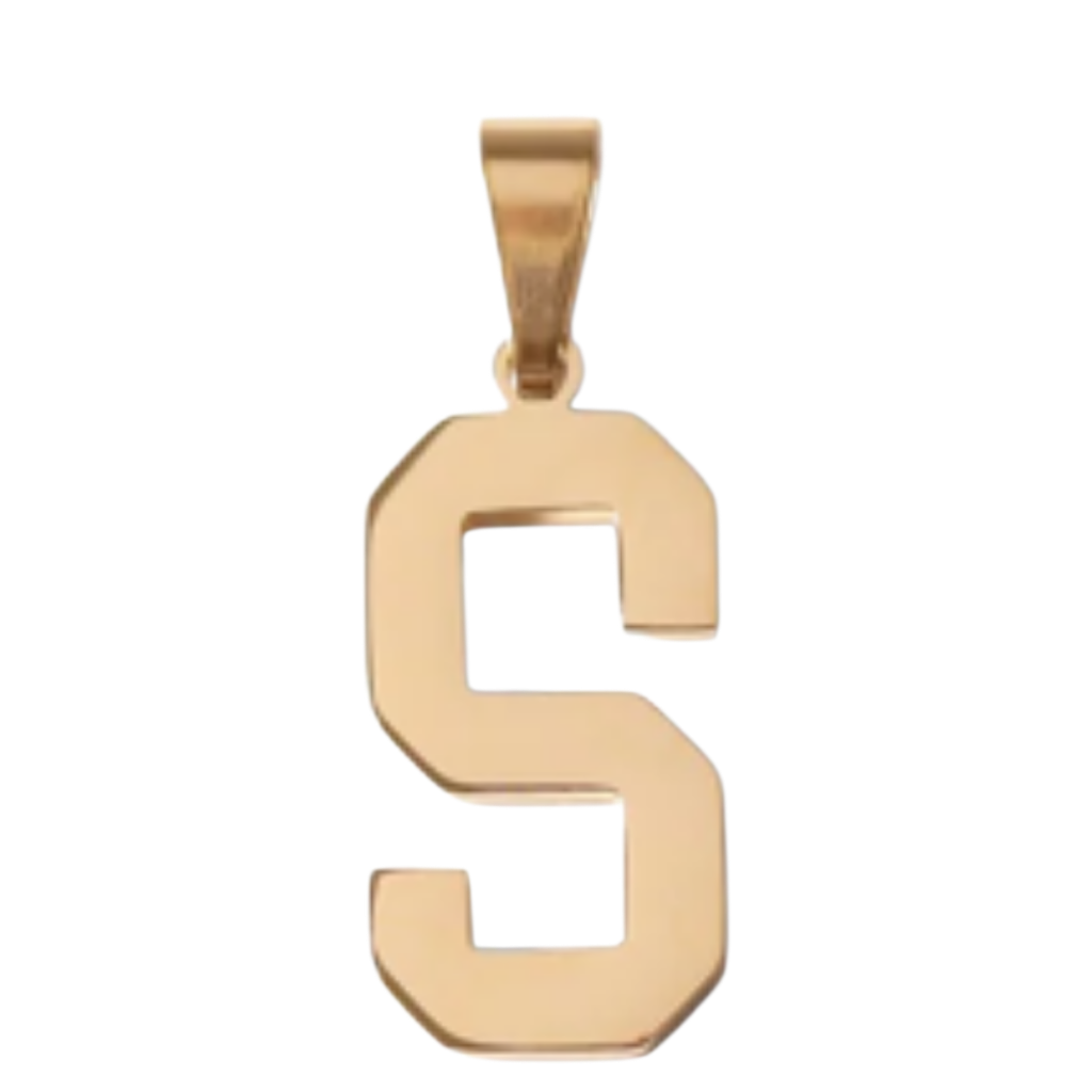 Large Gold Letter Sports Collection
