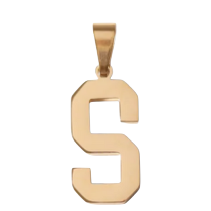 Large Gold Letter Sports Collection