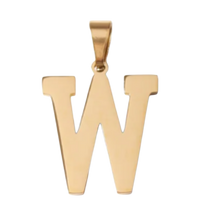 Large Gold Letter Sports Collection - W