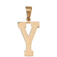 Large Gold Letter Sports Collection - Y