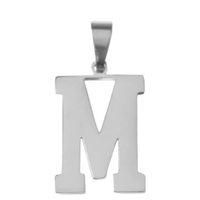 Large Silver Sports Letter Collection - M