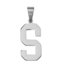 Large Silver Sports Letter Collection - S
