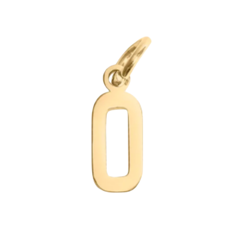 Small Gold Number Sports Collection
