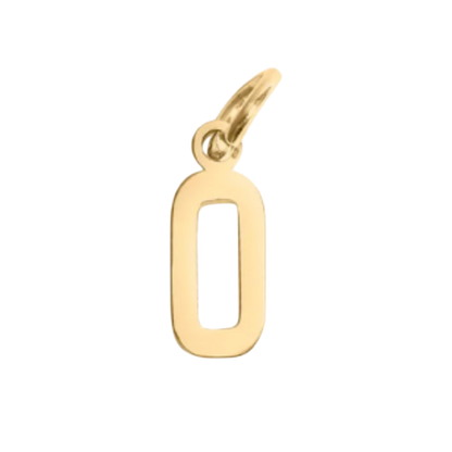 Small Gold Number Sports Collection