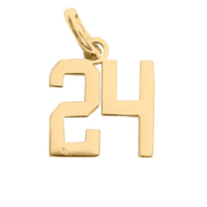 Small Gold Number Sports Collection