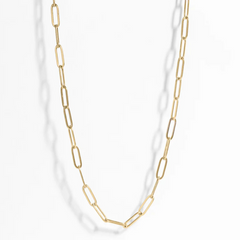 Paperclip Chain Necklace