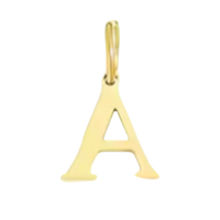 Gold Times New Roman Initial Collection - 'A' Gold Times New Roman Initial