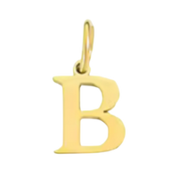 Gold Times New Roman Initial Collection - 'B' Gold Times New Roman Initial