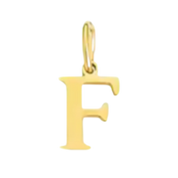 Gold Times New Roman Initial Collection - 'F' Gold Times New Roman Initial