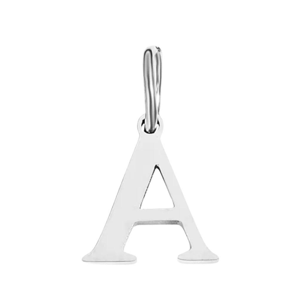 Silver Times New Roman Initial Collection