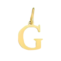 Gold Times New Roman Initial Collection - 'G' Gold Times New Roman Initial