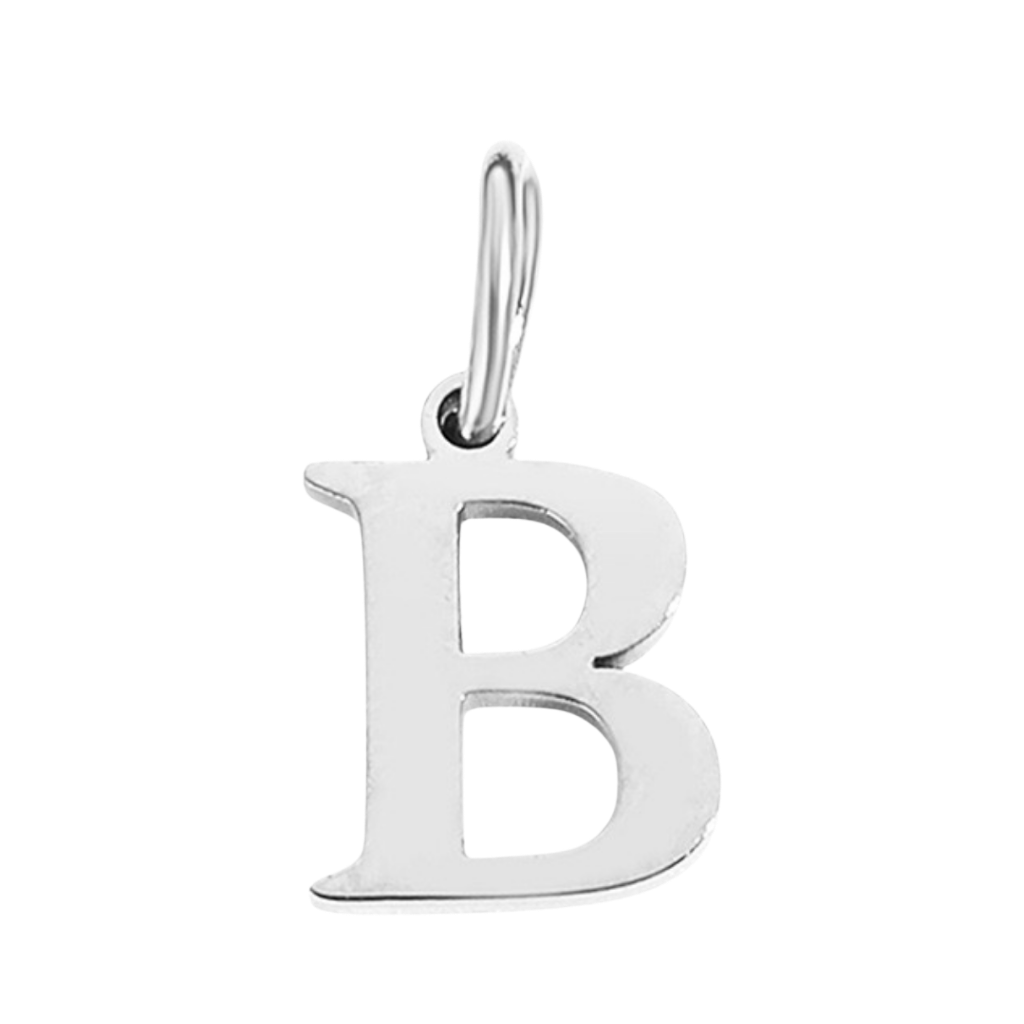 Silver Times New Roman Initial Collection