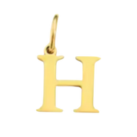 Gold Times New Roman Initial Collection - 'H' Gold Times New Roman Initial