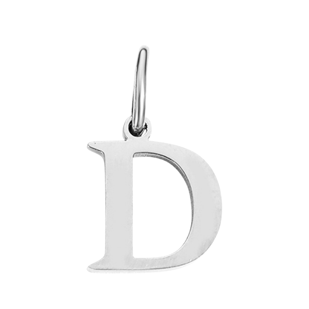Silver Times New Roman Initial Collection