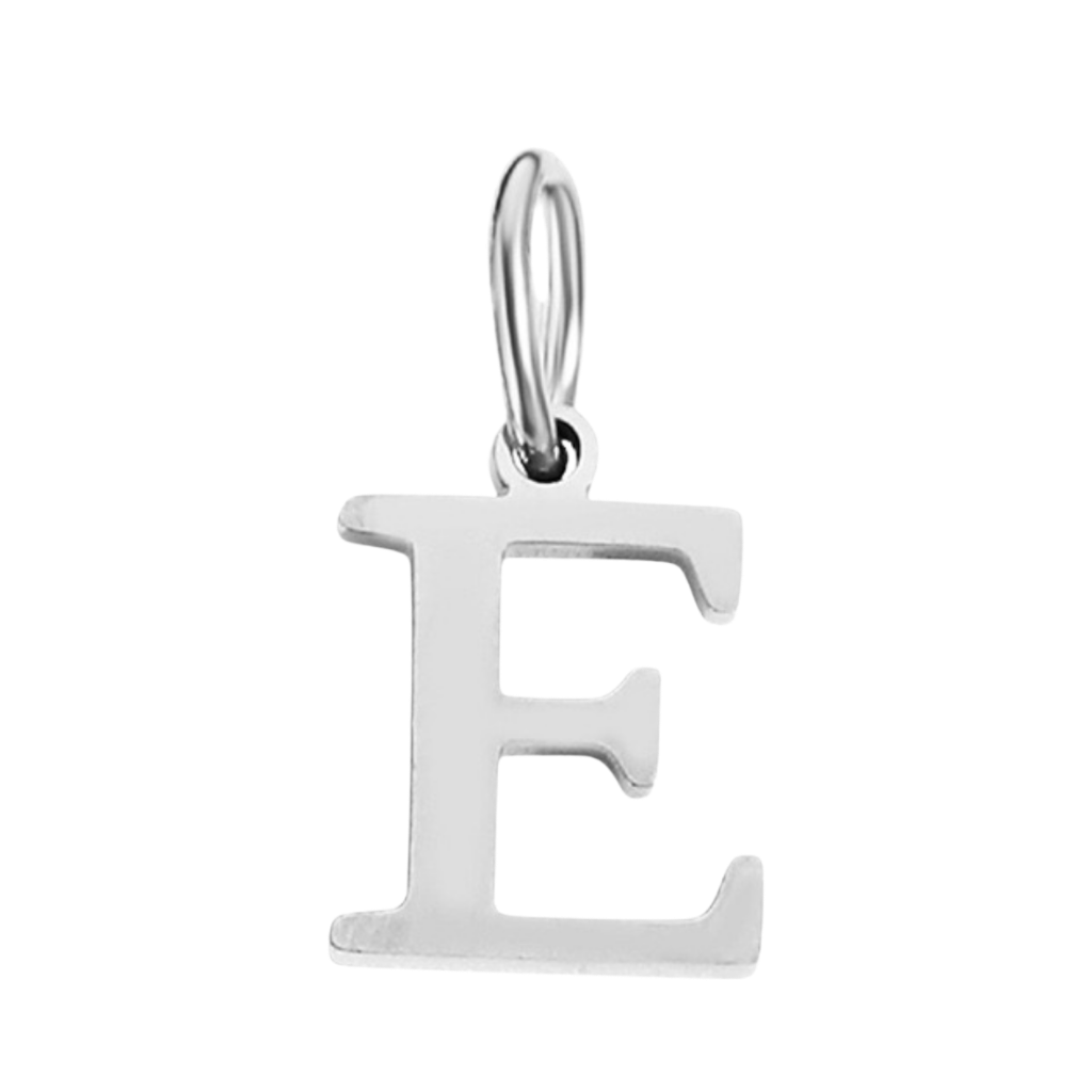 Silver Times New Roman Initial Collection