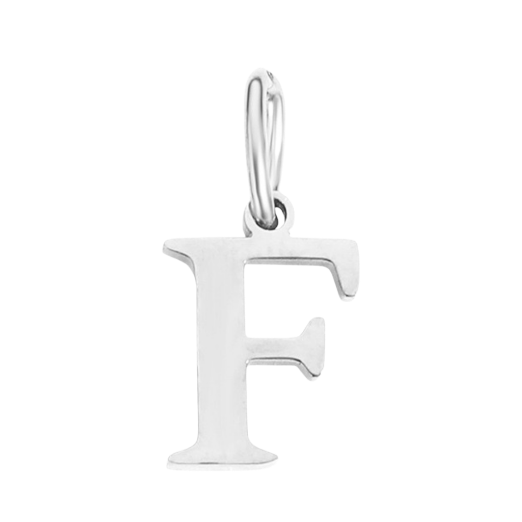Silver Times New Roman Initial Collection