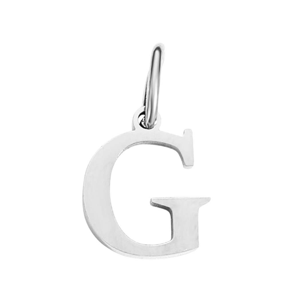 Silver Times New Roman Initial Collection