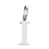 Silver Times New Roman Initial Collection - 'I' Silver Times New Roman Initial