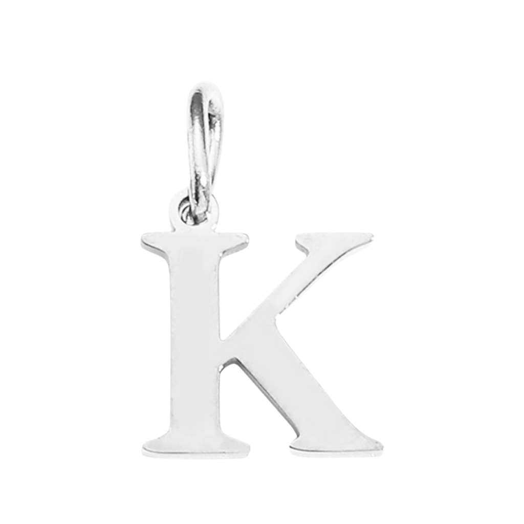 Silver Times New Roman Initial Collection