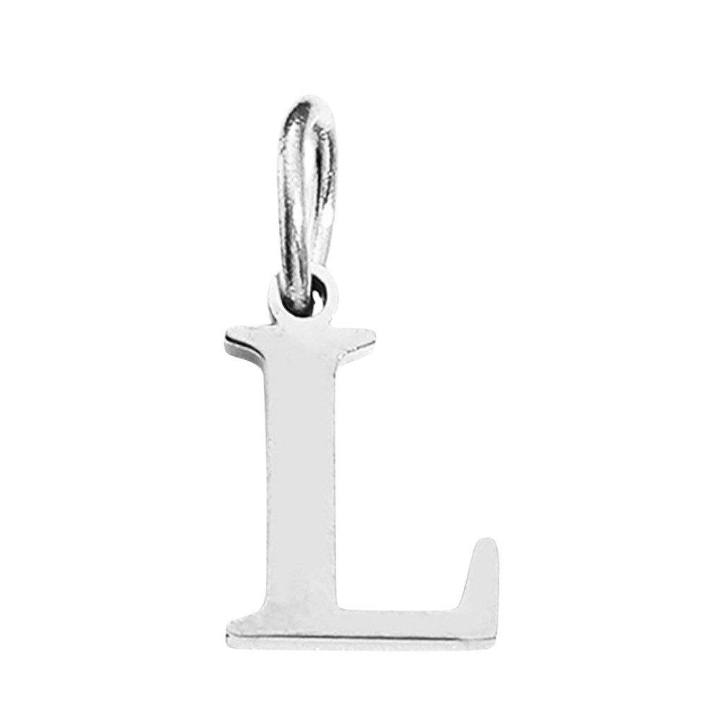 Silver Times New Roman Initial Collection