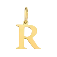 Gold Times New Roman Initial Collection - 'R' Gold Times New Roman Initial